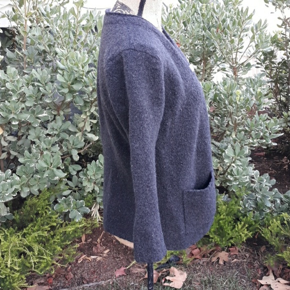 Merino wool cardigan - Picture 2 of 4